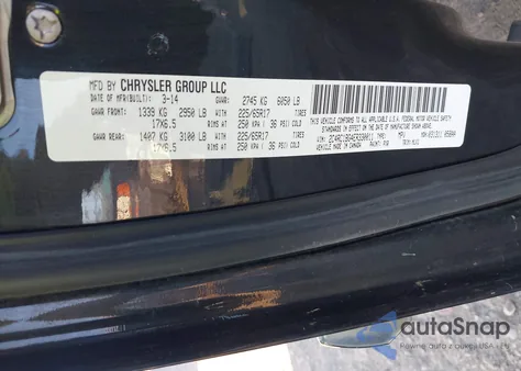 2014 Chrysler Town & Country Touring from USA, damaged, VIN 2C4RC1BG4ER330011